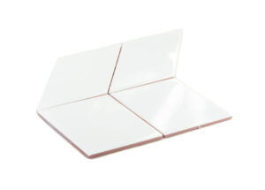 Ceramik Studio Mozaika Romb White Glossy 2