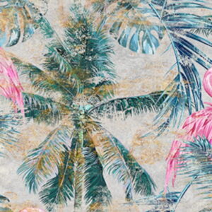 Mural gresowy 60x60 FLAMINGO 1/4 MAT