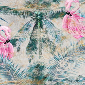 Mural gresowy 60x60 FLAMINGO 2/4 MAT