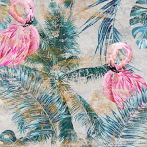 Mural gresowy 60x60 FLAMINGO 3/4 MAT