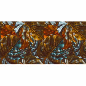 Mural gresowy 60x120 ABSTRACT MONSTERA-3 SUGAR