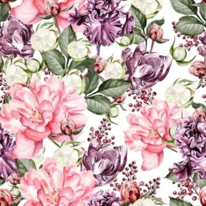 Mural gresowy 60x60 GARDENIA PINK MAT