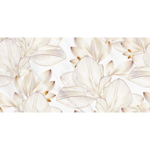 Mural gresowy 60x120 LILES GOLD CARRARA SUGAR