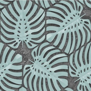 Mural gresowy 60x60 MONSTERA CEMENT-1 MAT