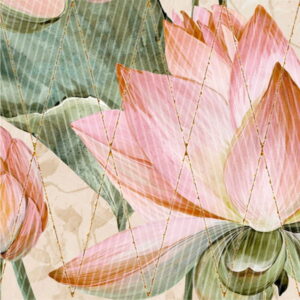 Mural gresowy 60x60 LOTOS 2/4 MAT