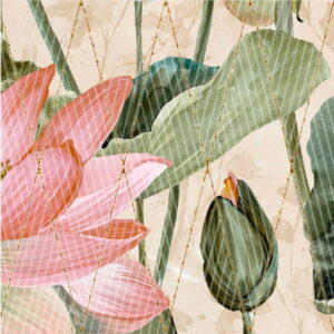 Mural gresowy 60x60 LOTOS 4/4 MAT