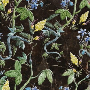 Mural gresowy 60x60 GARDEN MOKKA-2 STR-S