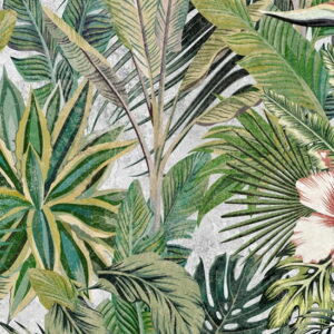 Mural gresowy 60x60 PRESTIGE JUNGLE-2 LIGHT 1/6 MAT