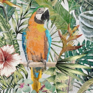 Mural gresowy 60x60 PRESTIGE JUNGLE-2 LIGHT 2/6 MAT