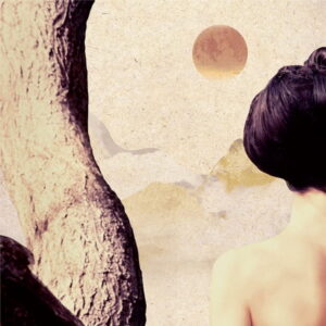 Mural gresowy 60x60 LADY TATTOO 1/6 MAT