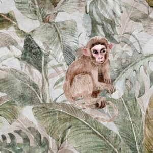 Mural gresowy 60x60 EXOTIC BEIGE MONKEY 2/4 MAT