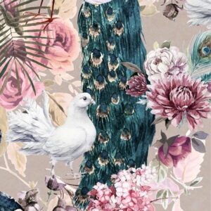 Mural gresowy 60x60 GLAMOUR-5 4/6 (CZAPLE) MAT