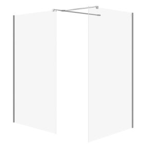 Cersanit Set B796 Walk-In Mille Chrom 120X90X200 Wir