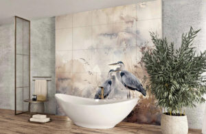 Ceramik Studio Obraz Wielkoformatowy płytka gres HIRO BEIGE 300×300