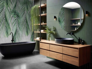 Ceramik Studio Obraz Wielkoformatowy płytka gres Havana Green 300×120