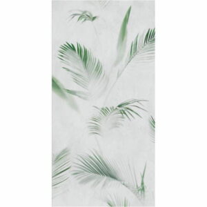 Mural gresowy 120x60 SOFT PALMS-2 CEMENT C SUGAR