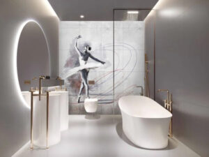 Ceramik Studio Obraz Wielkoformatowy płytka gres Balerina 300×240 cm