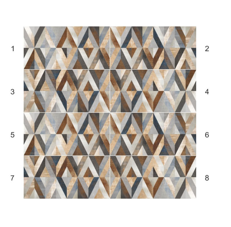 Ceramik Studio Obraz Wielkoformatowy płytka ceramiczna Romb Arte 120×120 - obrazek 4