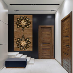 Ceramik Studio Obraz Wielkoformatowy płytka ceramiczna obraz 120×120 Parzenica 2