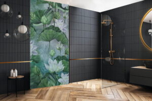 Ceramik Studio Obraz Wielkoformatowy Ceramiczny Nenufary B 240×120