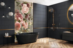 Ceramik Studio Obraz Wielkoformatowy płytka ceramiczna obraz PEONIA 210 x 120