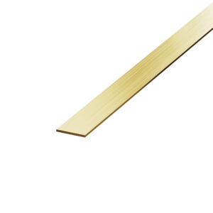 Płaskownik, złoty szczotkowany 20mm x 2700mm