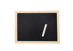 Tablica kredowa w drewnianej ramie 40cm x 60cm