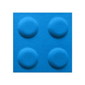 Panel filcowy BRICKS Niebieski 30cm x 30cm