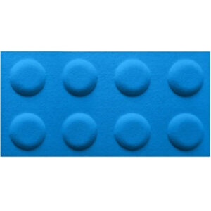 Panel filcowy BRICKS Niebieski 30cm x 60cm