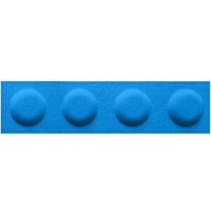 Panel filcowy BRICKS Niebieski 60cm x 15cm