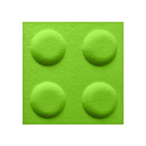 Panel filcowy BRICKS Zielony 30cm x 30cm
