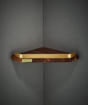 Półka łazienkowa narożna EDNA 24cm