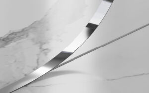 Płaskownik, srebrny połysk 10mm x 2700mm