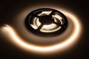 Taśma LED COB 12V 480 9W/m 3000K 990lm IP67/ rolka 5m / wodoodporna / NANO 3