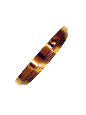 Płaskownik elastyczny samoprzylepny, Miedziany połysk 10mm x 5000mm