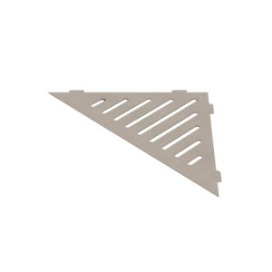 Narożna półka prysznicowa fugowa trójkąt, sandstone