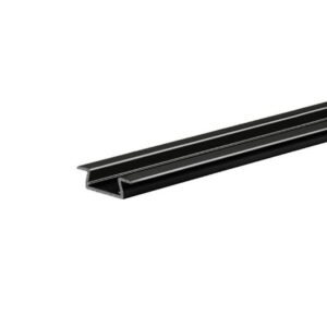 Profil aluminiowy wpustowy czarny LED NANO 6 / 22,2mm x 2700mm