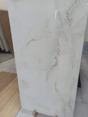 GRES POLEROWANY Onyx Blanco (LOGAN SNOW) 60X120 9 mm gatunek I PROMO