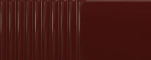 Tubądzin GROOVE BURGUNDY 2 GLOSS STR 7,8X29,8 gatunek I