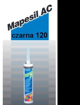 MAPEI Silikon MAPESIL AC 310 ml czarny 120 gatunek I