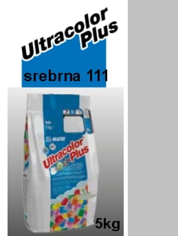 MAPEI ULTRACOLOR PLUS 5kg srebrna 111 gatunek I