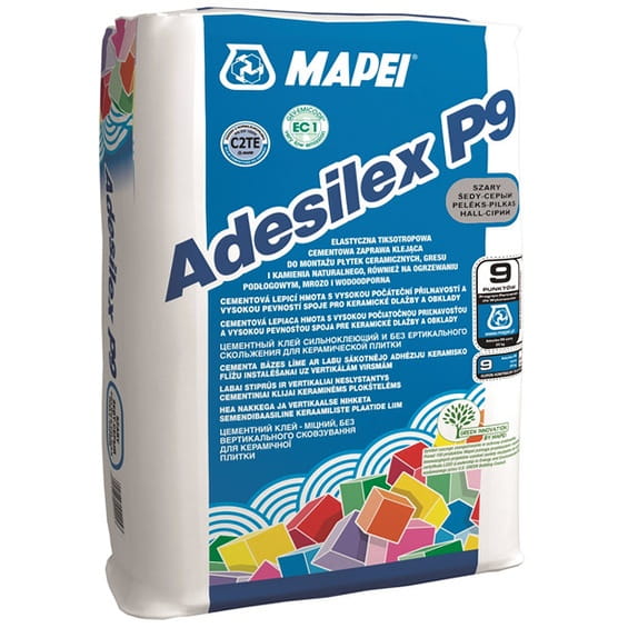 MAPEI ADESILEX P9 25kg szary gatunek I