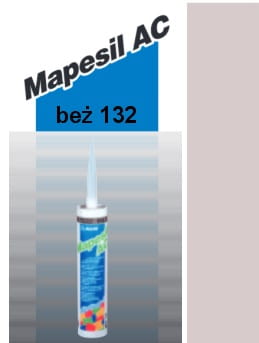 MAPEI Silikon MAPESIL AC 310 ml beż 132 gatunek I