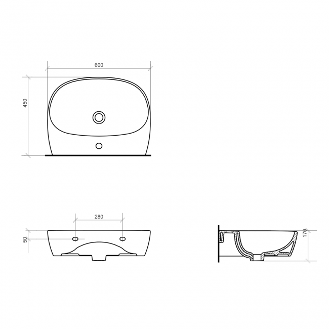OPOCZNO UMYWALKA STREET FUSION 60 BOX - obrazek 3