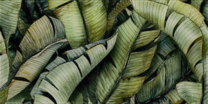 PARADYŻ   Uniwersanle Inserto Szklane Leaf B 30x60 gatunek I