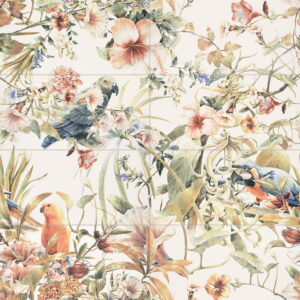 TUBĄDZIN MODERN PEARL PARROTS OBRAZ 8-ELEMENTOWY 1198x1198  gatunek I