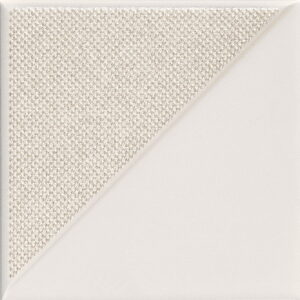 TUBĄDZIN REFLECTION WHITE 2 DEKOR 14,8X14,8 gatunek I