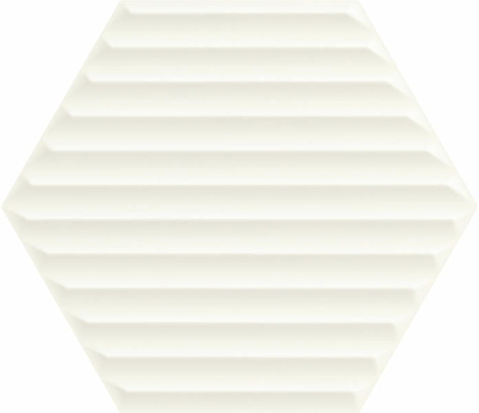 MY WAY WOODSKIN BIANCO HEKSAGON STR B 19,8X17,1 gatunek I