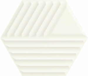 MY WAY  WOODSKIN BIANCO HEKSAGON STR C 19,8X17,1  gatunek I
