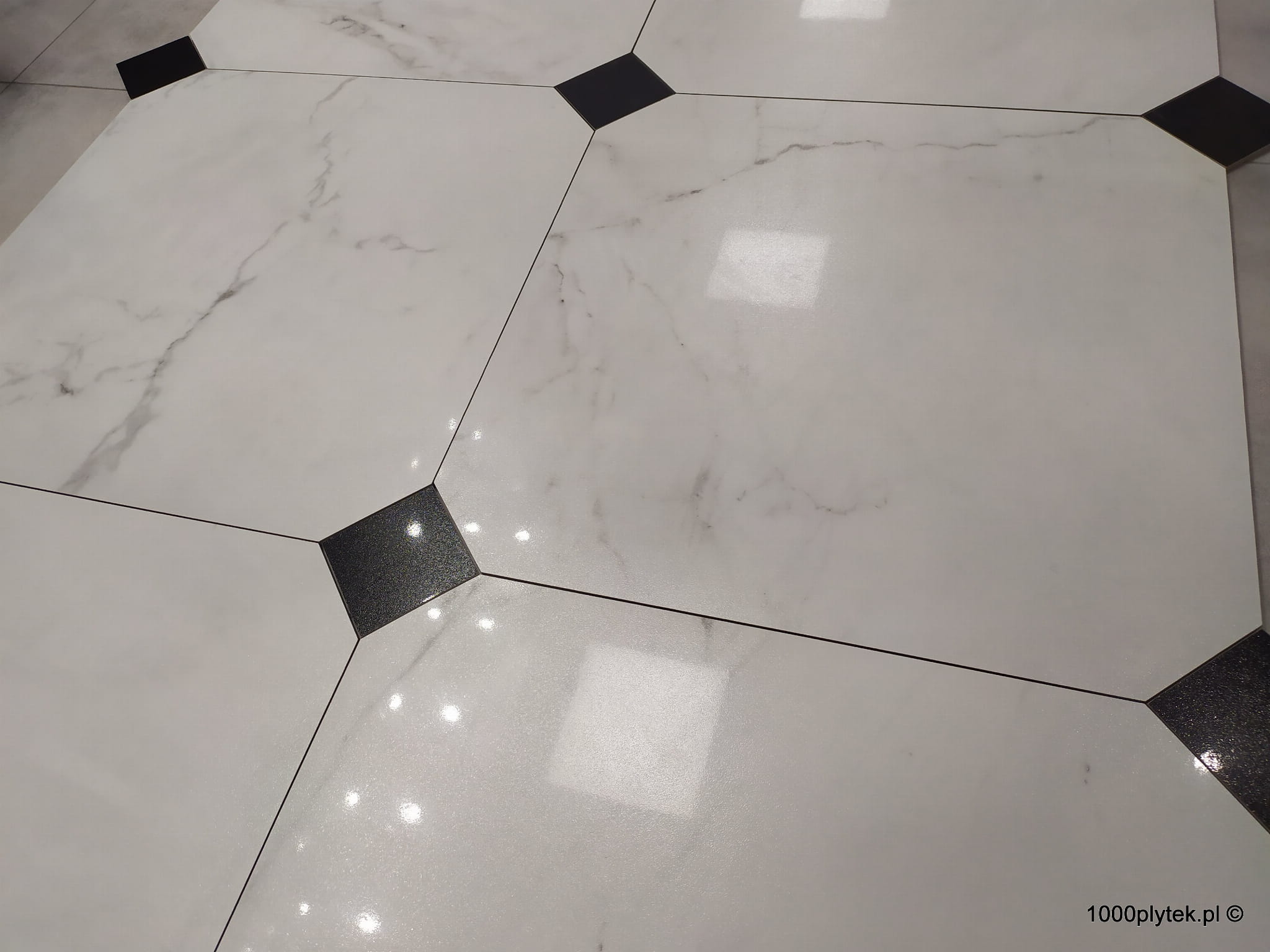 REAL CARRARA LAPPATO oktagon 59,8X59,8 gatunek I kostka 10 cm - obrazek 5